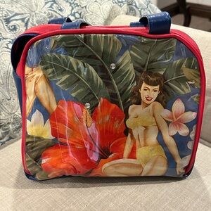 Atenti Accessories Paradise Pin-Up Girl Bag